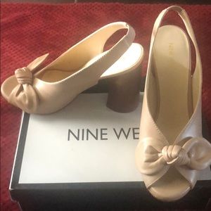 Luciano Natural Slingback Heel